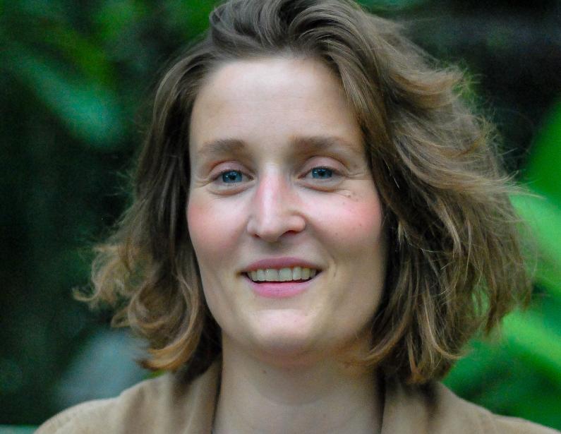 Auf dem Foto ist Irene Baumann zu sehen.