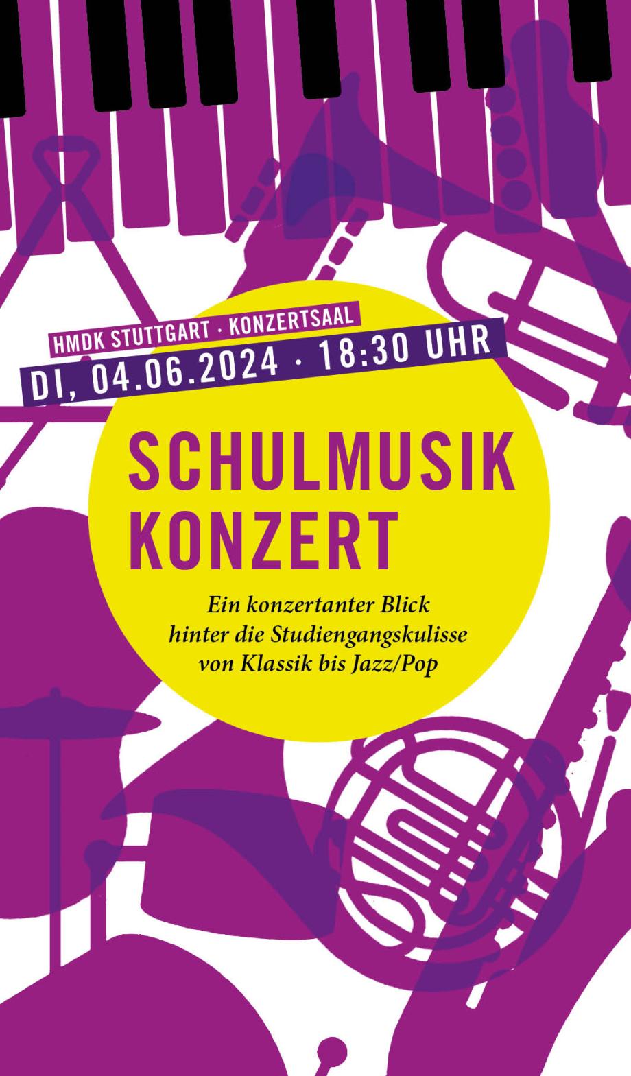 SchulmusikKonzert am 4. Juni 2024