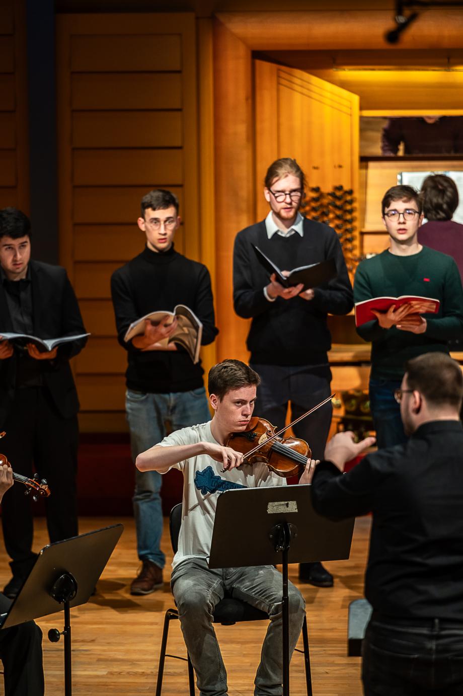 Vokal- und Kammerensemble beim Tag der Kirchenmusik